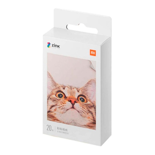 Бумага для фотопринтера Xiaomi Mi Portable Photo Printer Paper (20 листов)